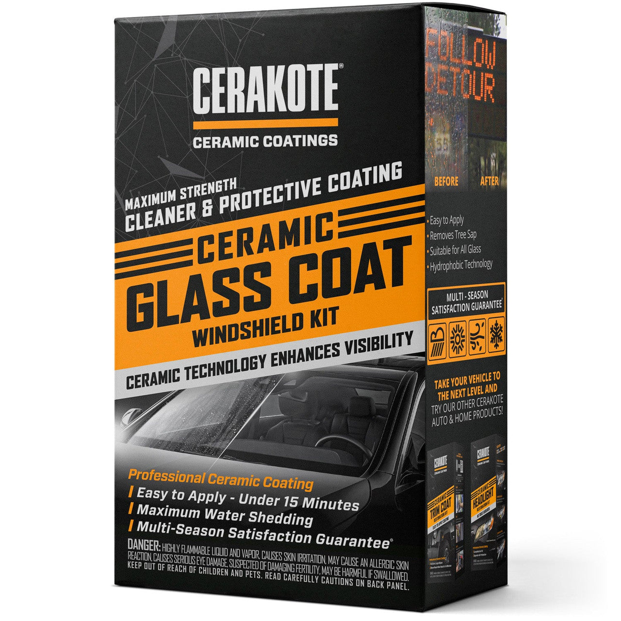 CERAKOTE® Ceramic Glass Coat Windshield Kit
