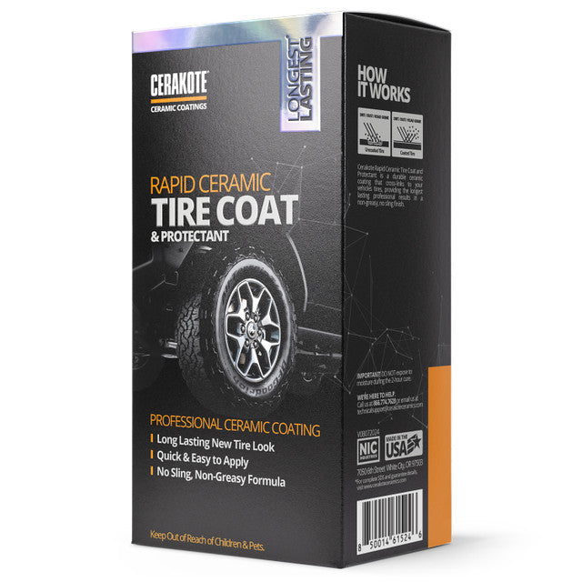 CERAKOTE® Rapid Ceramic Tire Coat 10 oz. Kit