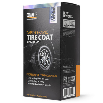 CERAKOTE® Rapid Ceramic Tire Coat 10 oz. Kit