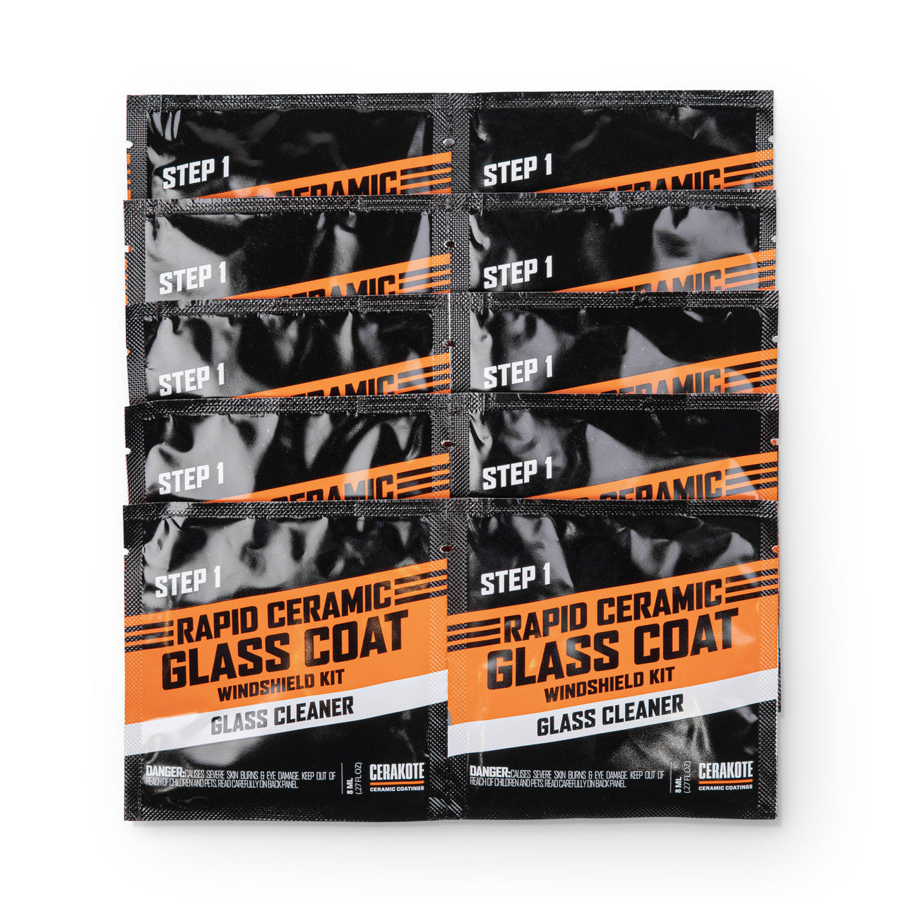 Rapid Ceramic Glass Cleaning Wipe Bulk Pack