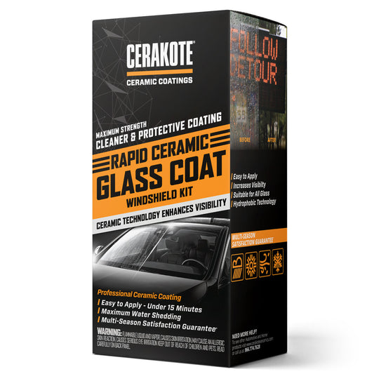 CERAKOTE® Rapid Ceramic Glass Coat Windshield Kit